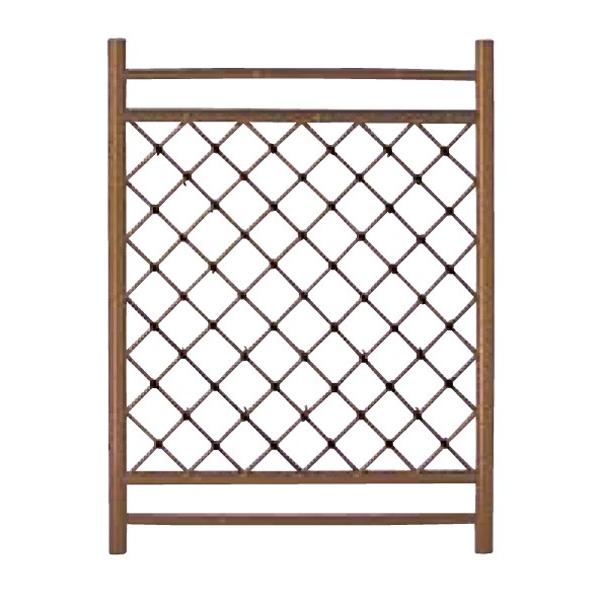 枝折戸（金具付）煤竹 匠W900×H1000粍  組みあわせる竹 竹生け垣 竹垣駒寄せ 脂 和風 中仕切り 竹可塑性物質 駒寄せ 竹垣 つつみ隠し 目かくし DIY、工具-枝折戸