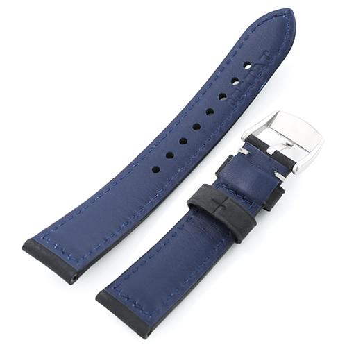 タイコノートMILTATベルト 22mm MiLTAT 時計ベルト FKMラバー ブラック ワッフル