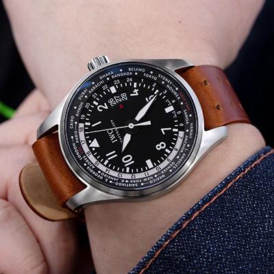 22mm HAVESTON 時計ベルト M-1907 トップグレインレザー ラセット