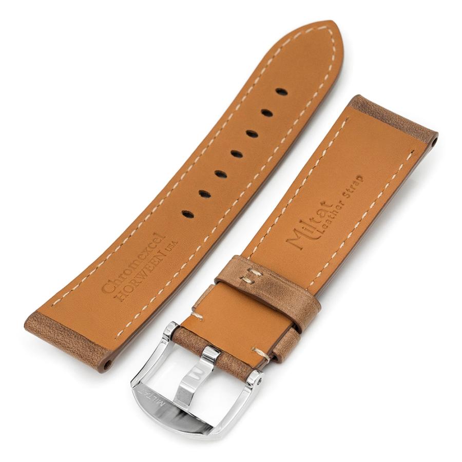 26mm MiLTAT 時計ベルト HORWEEN ホーウィン クロムエクセル