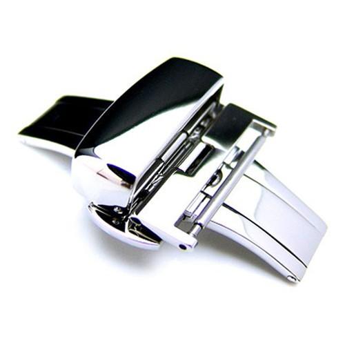 16mm TAIKONAUT Dバックル ポリッシュド プッシュボタン式