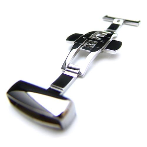 24mm TAIKONAUT Dバックル ポリッシュド プッシュボタン式