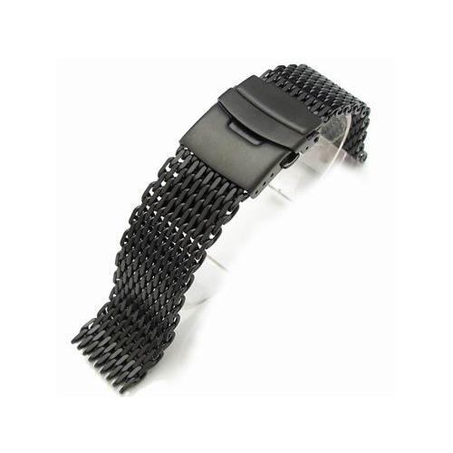 タイコノート　シャークメッシュベルト　20mm 楽天市場】20mm MiLTAT テーパード Winghead シャークメッシュバンド