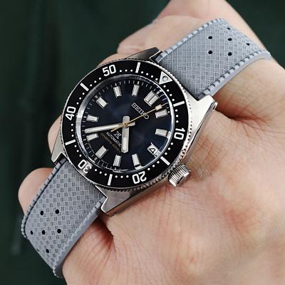 20mm MiLTAT 時計ベルト FKMラバー グレー トロピック スタイル 20mm MiLTAT 時計ベルト FKMラバー グレー トロピック スタイル