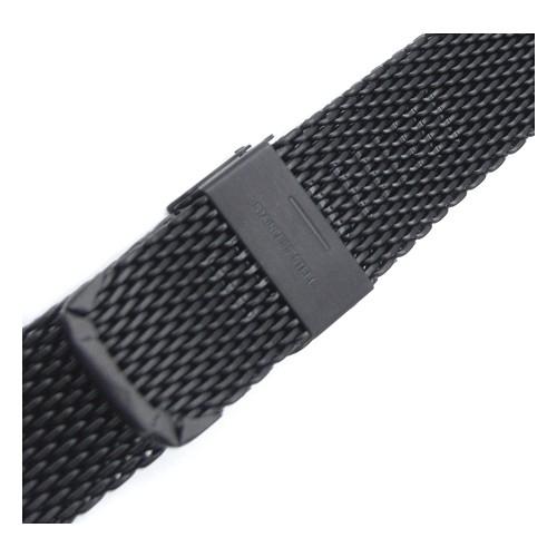 18mm TAIKONAUT ワイヤーメッシュバンド PVDブラッシュドブラック