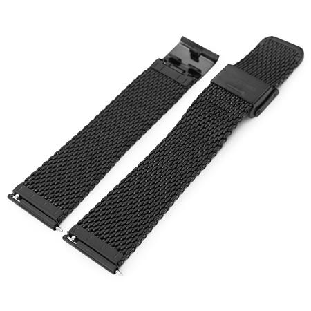 20mm MiLTAT 時計ベルト ミラネーゼメッシュバンド テーパード