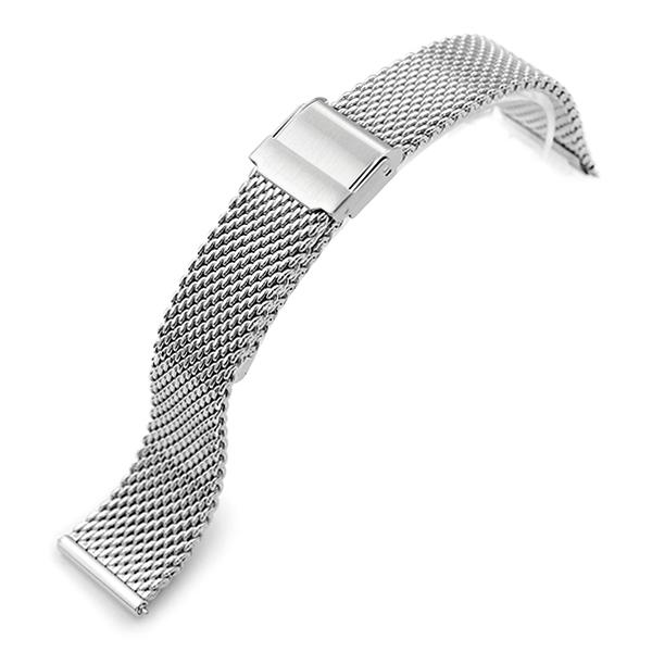 FURLAN MARRI シルバー ミラネーゼ 時計バンド　幅20mm FURLAN MARRI シルバー ミラネーゼ 時計バンド 幅20mm Steel Mesh