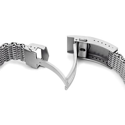 タイコノート　シャークメッシュベルト　20mm 楽天市場】20mm MiLTAT テーパード Winghead シャークメッシュ