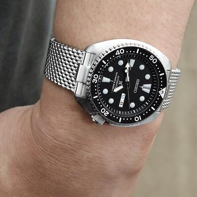 22mm MiLTAT Massy メッシュバンド ステンレス テーパード 22mm MiLTAT Massy メッシュバンド ステンレス テーパード