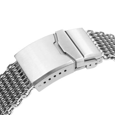22mm MiLTAT Winghead シャークメッシュバンド ステンレス