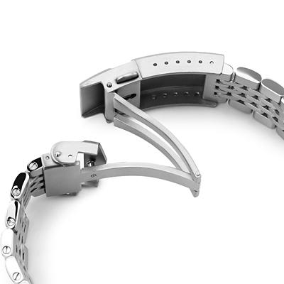 19mm メタル時計バンド ステンレススチール Goma BOR ブレスレット