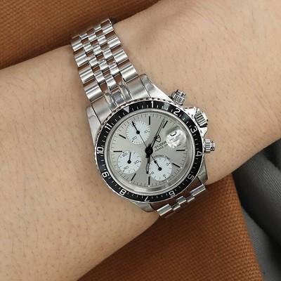20mm メタル時計バンド ステンレススチール Angus ブラッシュド