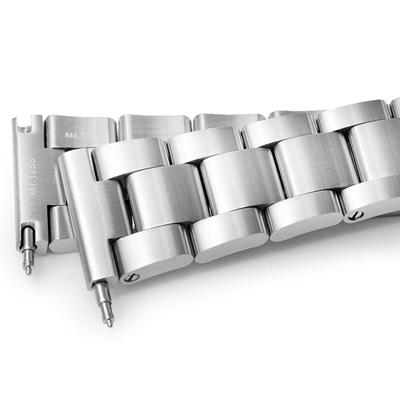 20mm メタル時計バンド ステンレススチール スーパーオイスター