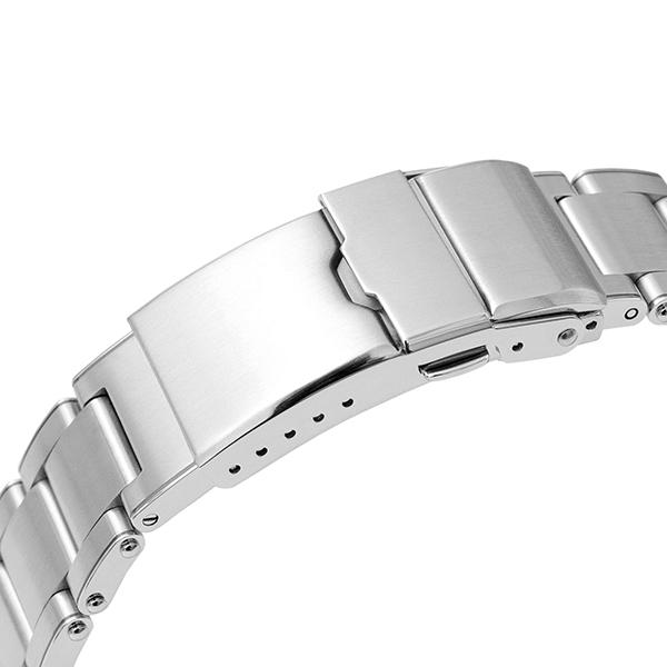 20mm メタル時計バンド ステンレススチール メタバイン2 ブレスレット