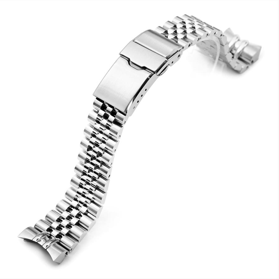20mm メタル時計バンド ステンレス ジュビリー2 ブレスレット バトン