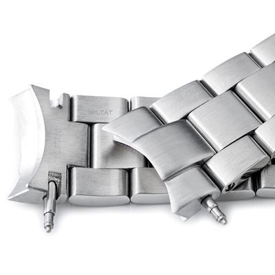 Seiko SARB017用ブレスレット 316Lステンレス Seiko Alpinist SARB017 Curved End Angus-J Louis Bracelet