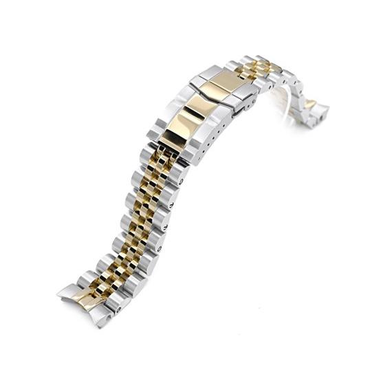 20mm メタル時計バンド ステンレス ANGUS ジュビリー ブレスレット