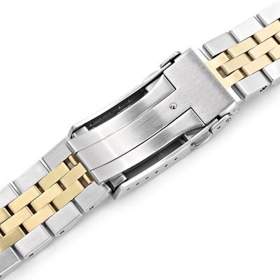 20mm メタル時計バンド ステンレス ANGUS ジュビリー ブレスレット