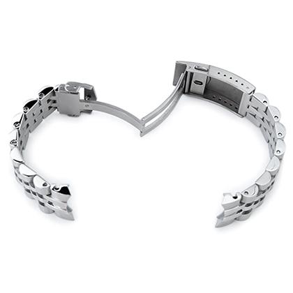 新品SEIKO セイコー　アルピニスト　純正メタルバンド　ブレスレット20mm 20mm メタル時計バンド ステンレス オイスター ブレスレット Vクラスプ