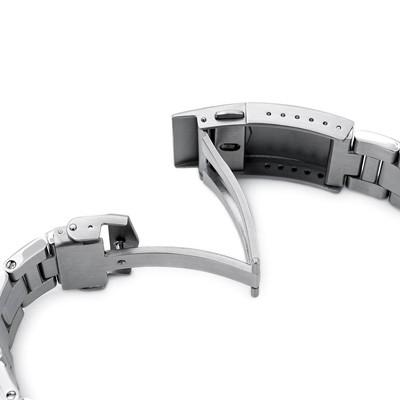 20mm メタル時計バンド ステンレス オイスター ブレスレット V