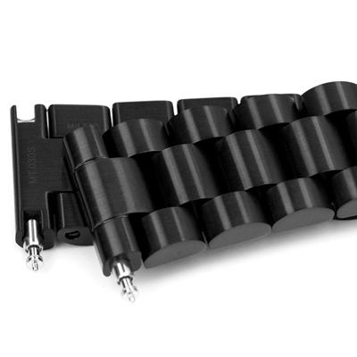 20mm メタル時計バンド ステンレススチール エンドミル ブレスレット