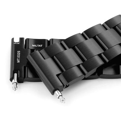 20mm メタル時計バンド ステンレススチール オイスター ブレスレット