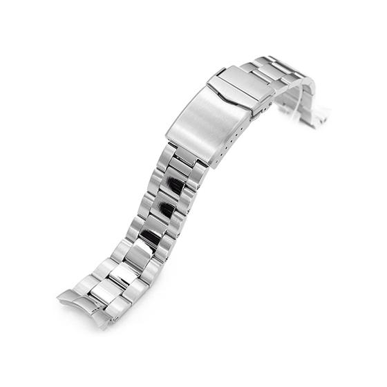 20mm メタル時計バンド ステンレス オイスター ブレスレット ツートン