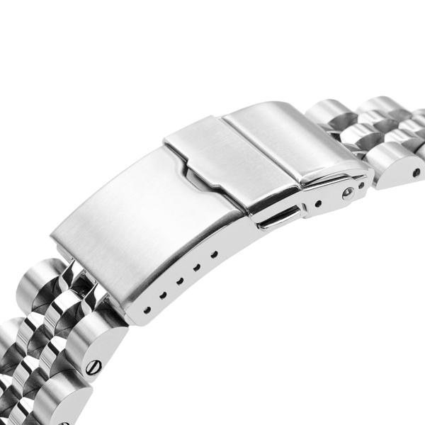 20mm メタル時計バンド ステンレス ANGUS ジュビリー ブレスレット for