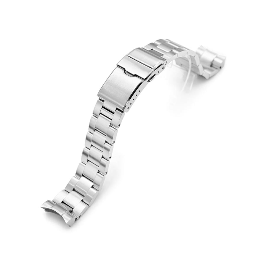 20mm メタル時計バンド ステンレス オイスター ブレスレット バトン