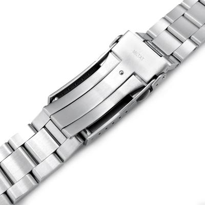 21.5mm メタル時計バンド ステンレススチール オイスター ブレスレット 