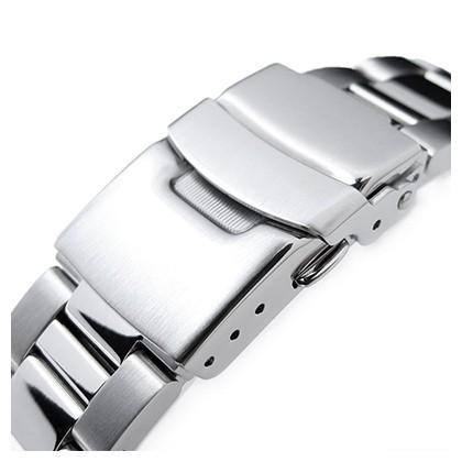 22mm メタル時計バンド ステンレススチール オイスター ブレスレット