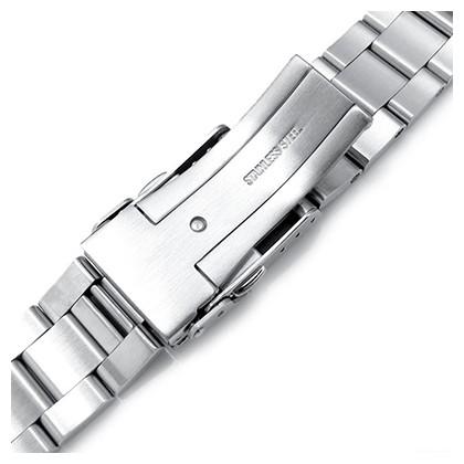 22mm メタル時計バンド ステンレススチール オイスター ブレスレット