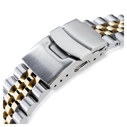 【公式】 22mm メタル時計バンド ステンレス ジュビリー ブレスレット ツートン IPゴールド for セイコー プロスペックス タートル SBDY063， SBDY079， SRP777， SRP779他 【1967065160】(12155円)