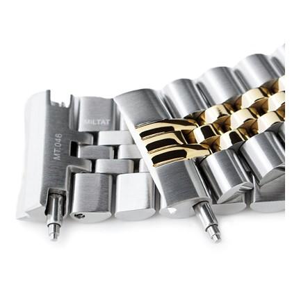 【公式】 22mm メタル時計バンド ステンレス ジュビリー ブレスレット ツートン IPゴールド for セイコー プロスペックス タートル SBDY063， SBDY079， SRP777， SRP779他 【1967065160】(12155円)