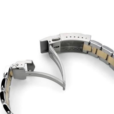 22mm メタル時計バンド ステンレススチール オイスター 22mm メタル時計バンド ステンレススチール オイスター