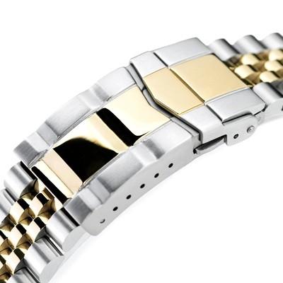 ゴールド アナログ時計 ブレスレットタイプ Seiko Mod new Turtles SRP777 Curved End Endmill Bracelet