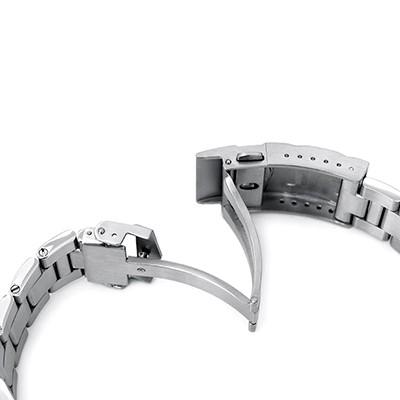 22mm メタル時計バンド ステンレススチール オイスター ブレスレット