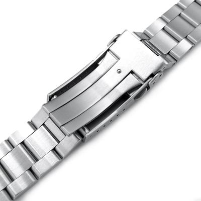 22mm メタル時計バンド ステンレススチール オイスター ブレスレット