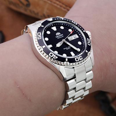 22mm メタル時計バンド ステンレススチール エンドミル ブレスレット V