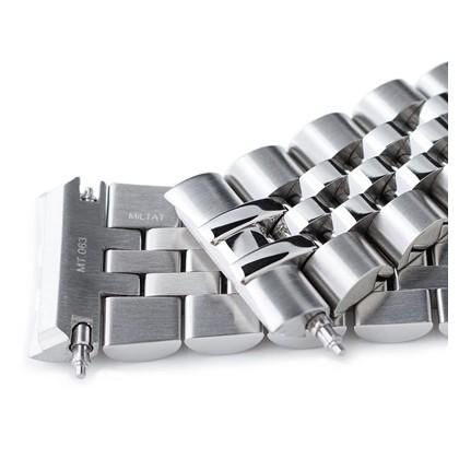 22mm メタル時計バンド ステンレス ANGUS ジュビリー ブレスレット V