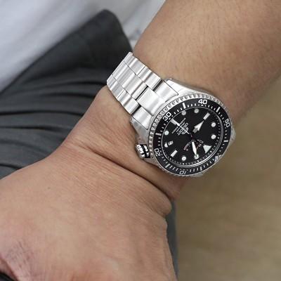 22mm メタル時計バンド ステンレススチール オイスター ブレスレット V