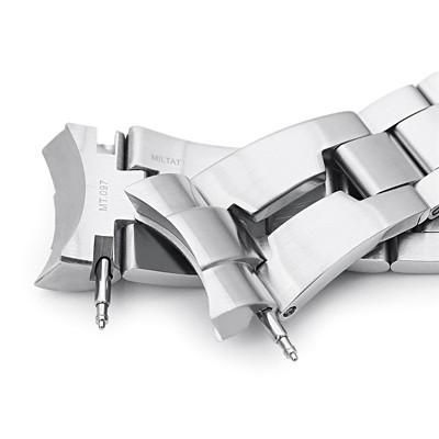 22mm メタル時計バンド ステンレススチール RAZOR ブレスレット