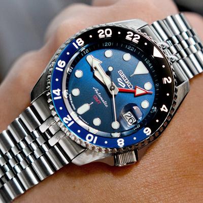 22mm メタル時計バンド ステンレススチール ジュビリー ブレスレット Vクラスプ for セイコー 5スポーツ GMT SBSC001, SBSC003, SBSC017, SBSC019, SBSC020他 : 時計ベルトのタイコノートジャパン - 通販 - Yahoo!ショッピング 22mm メタル時計バンド ステンレススチール ジュビリー ブレスレット Vクラスプ for セイコー 5スポーツ GMT SBSC001, SBSC003, SBSC017, SBSC019, SBSC020他 : 時計ベルトのタイコノートジャパン - 通販 - Yahoo!ショッピング