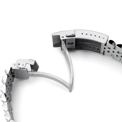 22mm メタル時計バンド ステンレス ジュビリー ブレスレット V
