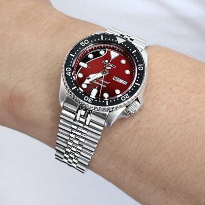 22mm メタル時計バンド ステンレス ジュビリー ブレスレット Vクラスプ for セイコー 5スポーツ SBSA001, SBSA003, SBSA005, SBSA007, SBSA009他 : 時計ベルトのタイコノートジャパン - 通販 - Yahoo!ショッピング 22mm メタル時計バンド ステンレス ジュビリー ブレスレット Vクラスプ for セイコー 5スポーツ SBSA001, SBSA003, SBSA005, SBSA007, SBSA009他 : 時計ベルトのタイコノートジャパン - 通販 - Yahoo!ショッピング