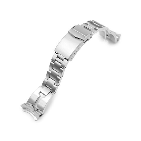 22mm メタル時計バンド ステンレス RAZOR ブレスレット Vクラスプ for