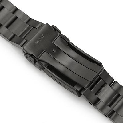 22mm メタル時計バンド ステンレス オイスター ブレスレット PVD