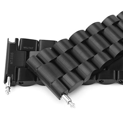 22mm メタル時計バンド ステンレススチール エンドミル ブレスレット