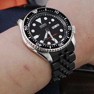 22mm メタル時計バンド ステンレススチール ANGUS ジュビリー