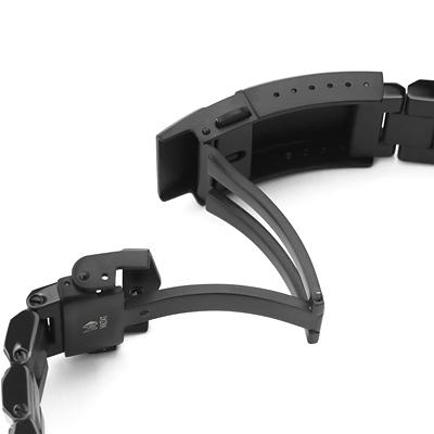 22mm メタル時計バンド ステンレス ヘクサッド オイスター